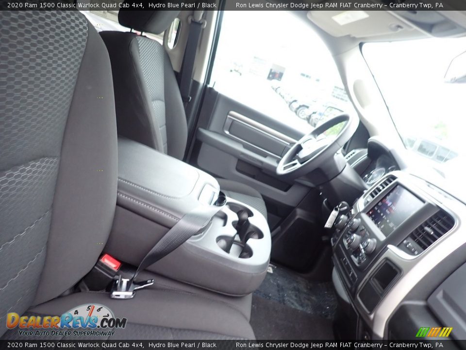 2020 Ram 1500 Classic Warlock Quad Cab 4x4 Hydro Blue Pearl / Black Photo #10