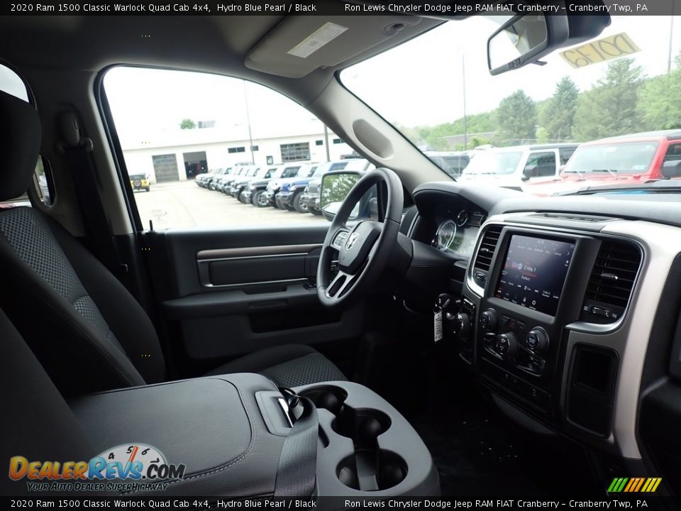2020 Ram 1500 Classic Warlock Quad Cab 4x4 Hydro Blue Pearl / Black Photo #11