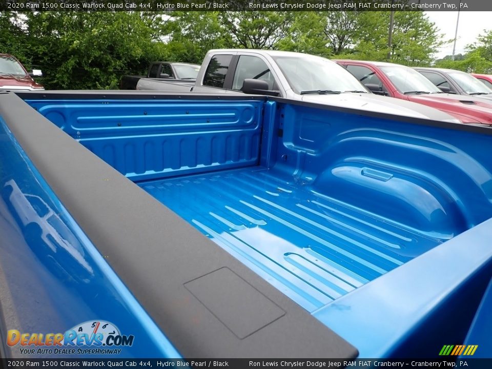 2020 Ram 1500 Classic Warlock Quad Cab 4x4 Hydro Blue Pearl / Black Photo #13