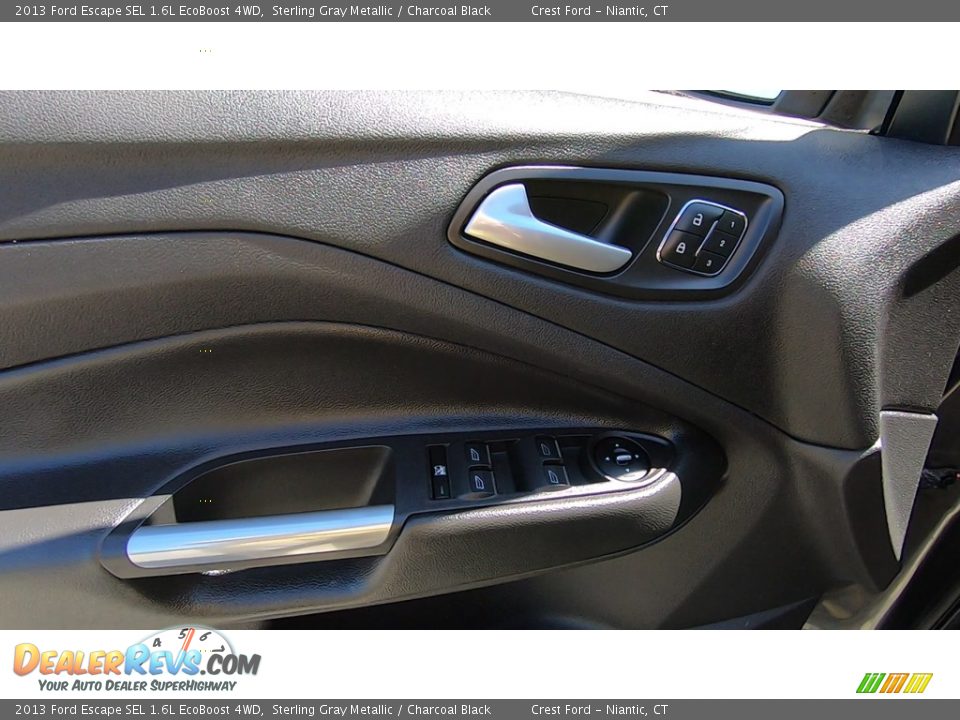 2013 Ford Escape SEL 1.6L EcoBoost 4WD Sterling Gray Metallic / Charcoal Black Photo #13