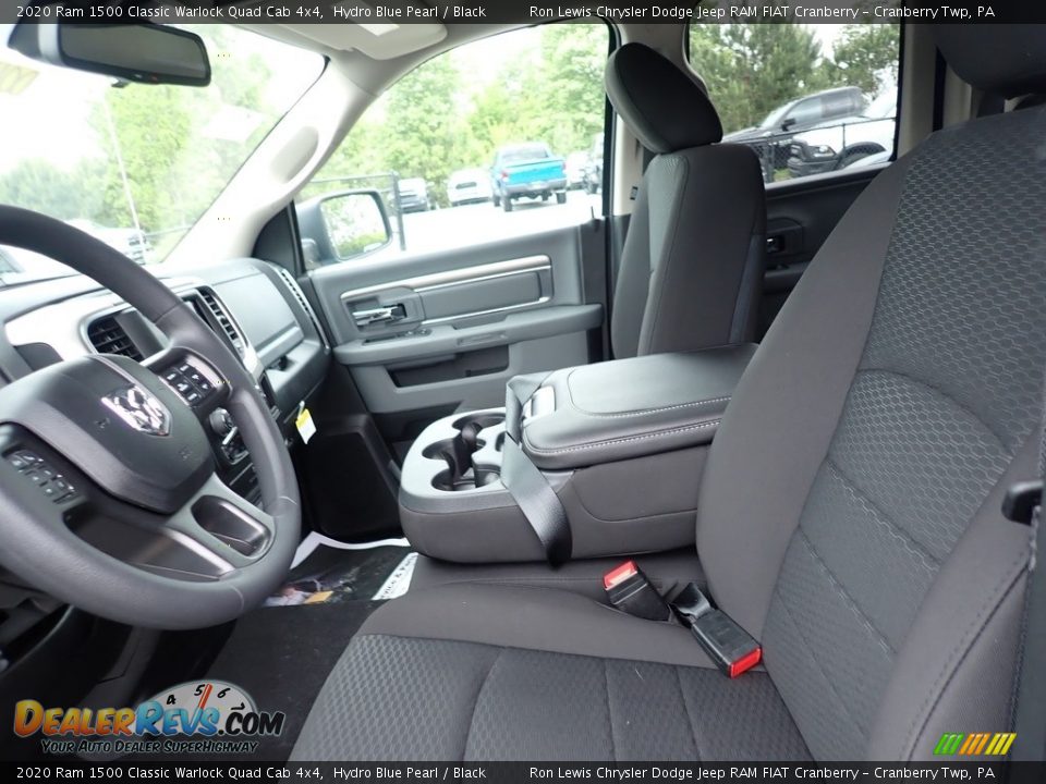 2020 Ram 1500 Classic Warlock Quad Cab 4x4 Hydro Blue Pearl / Black Photo #16