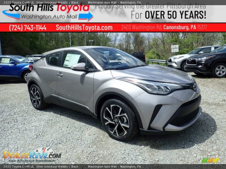 2020 Toyota C-HR LE Silver Knockout Metallic / Black Photo #1