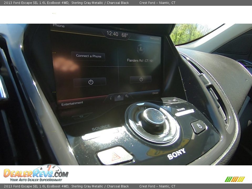 2013 Ford Escape SEL 1.6L EcoBoost 4WD Sterling Gray Metallic / Charcoal Black Photo #15