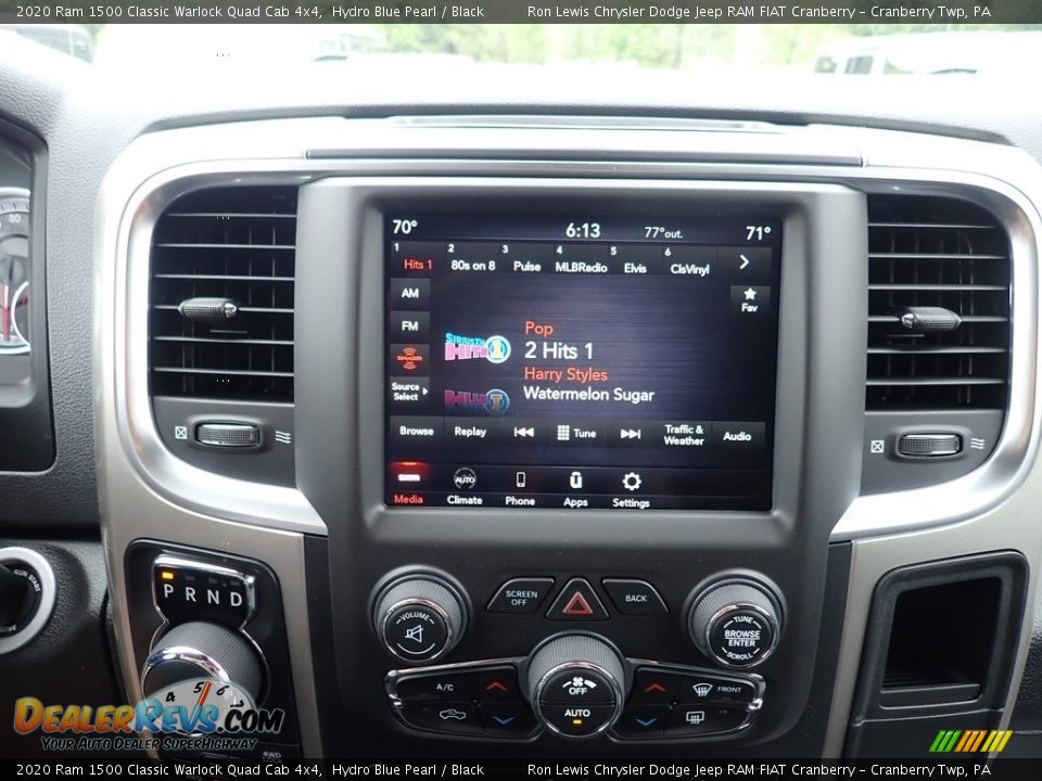 2020 Ram 1500 Classic Warlock Quad Cab 4x4 Hydro Blue Pearl / Black Photo #17