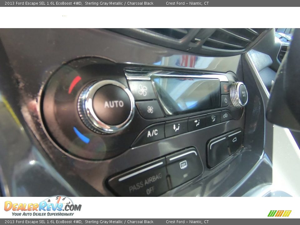 2013 Ford Escape SEL 1.6L EcoBoost 4WD Sterling Gray Metallic / Charcoal Black Photo #16