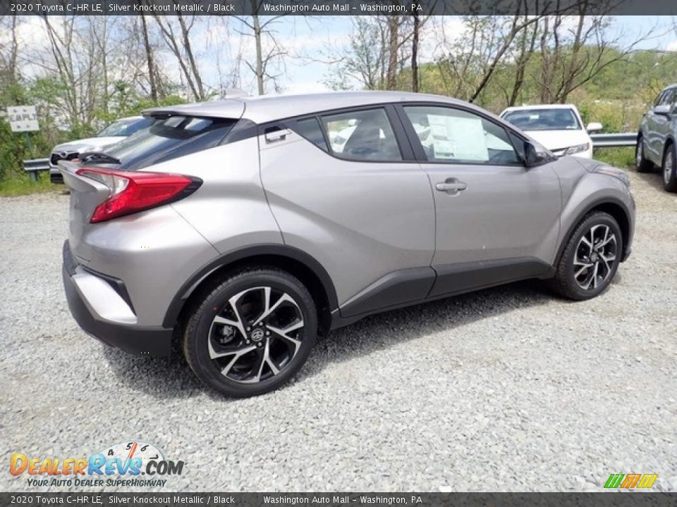 2020 Toyota C-HR LE Silver Knockout Metallic / Black Photo #3