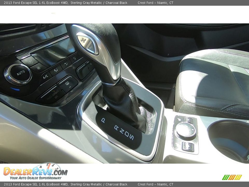 2013 Ford Escape SEL 1.6L EcoBoost 4WD Sterling Gray Metallic / Charcoal Black Photo #17