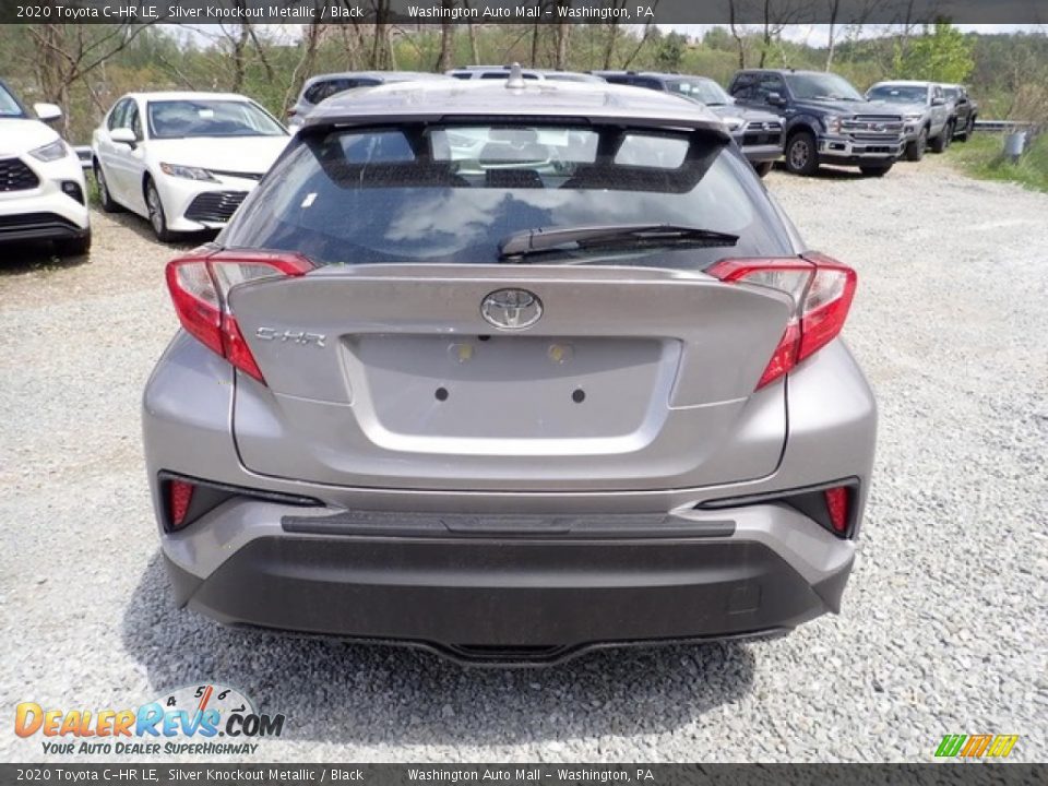 2020 Toyota C-HR LE Silver Knockout Metallic / Black Photo #4