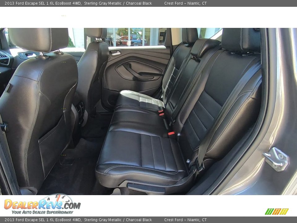 2013 Ford Escape SEL 1.6L EcoBoost 4WD Sterling Gray Metallic / Charcoal Black Photo #18
