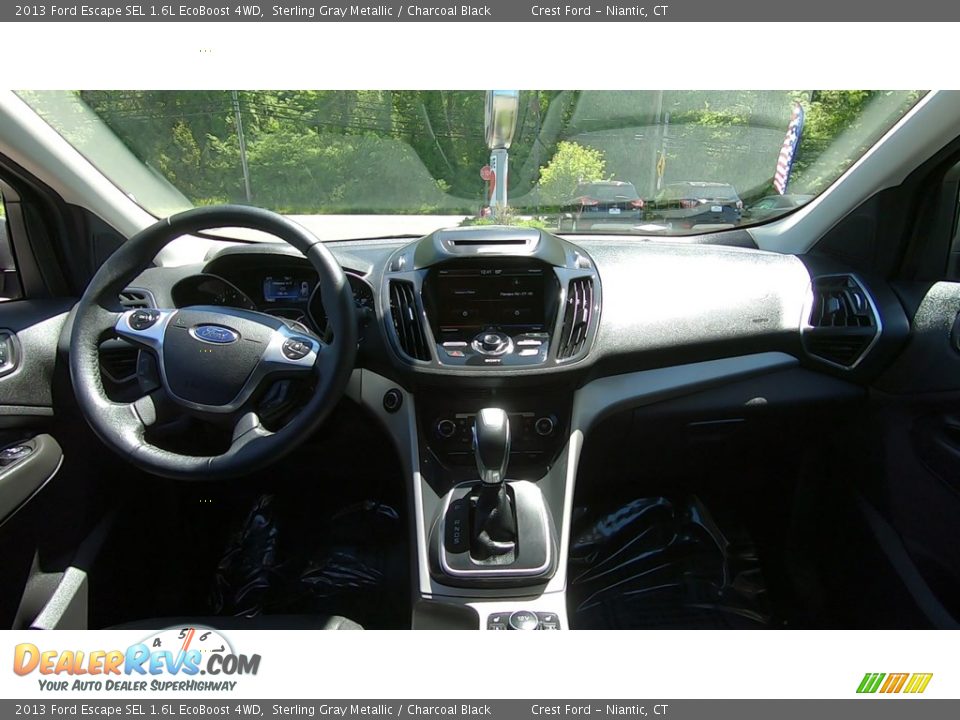 2013 Ford Escape SEL 1.6L EcoBoost 4WD Sterling Gray Metallic / Charcoal Black Photo #19