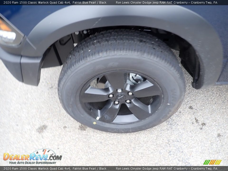 2020 Ram 1500 Classic Warlock Quad Cab 4x4 Patriot Blue Pearl / Black Photo #2