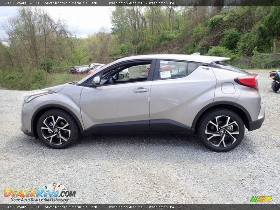 2020 Toyota C-HR LE Silver Knockout Metallic / Black Photo #9
