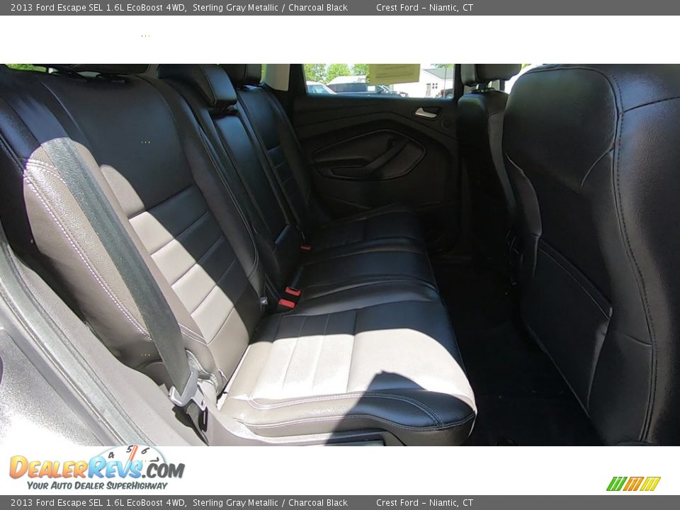 2013 Ford Escape SEL 1.6L EcoBoost 4WD Sterling Gray Metallic / Charcoal Black Photo #23