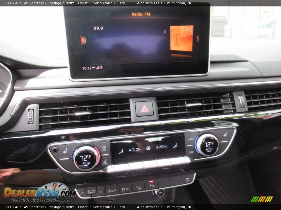 2019 Audi A5 Sportback Prestige quattro Florett Silver Metallic / Black Photo #17