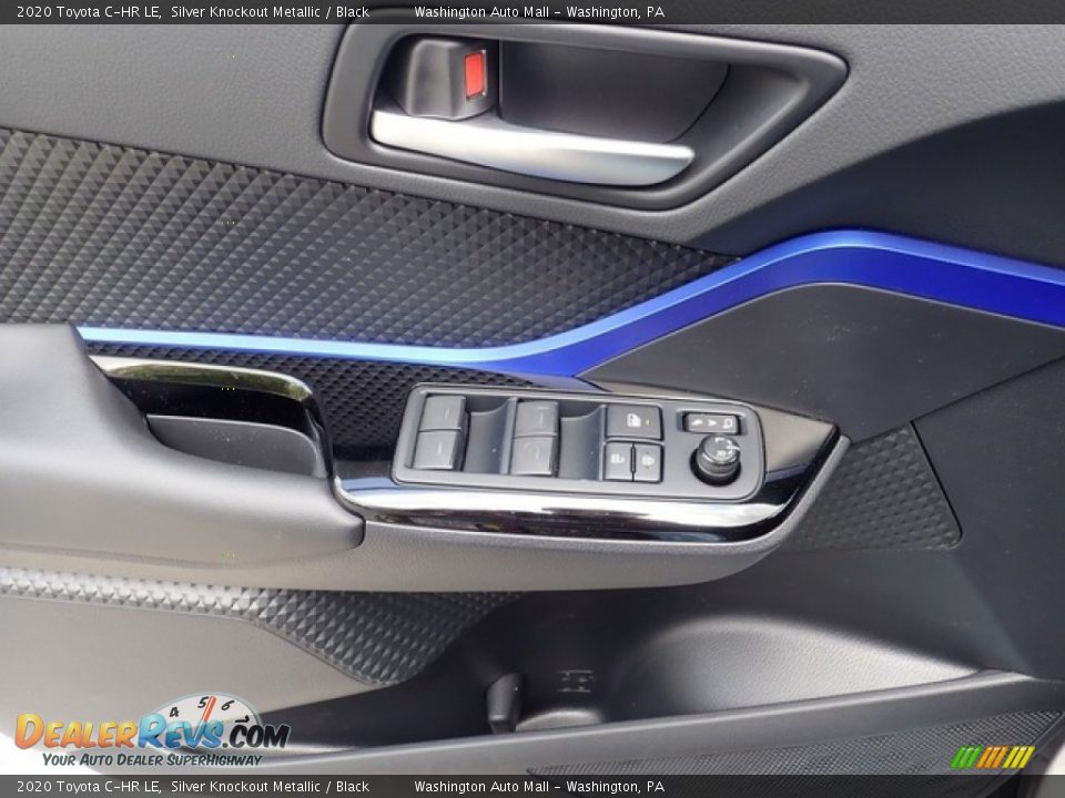 2020 Toyota C-HR LE Silver Knockout Metallic / Black Photo #12