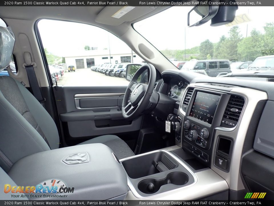 2020 Ram 1500 Classic Warlock Quad Cab 4x4 Patriot Blue Pearl / Black Photo #10