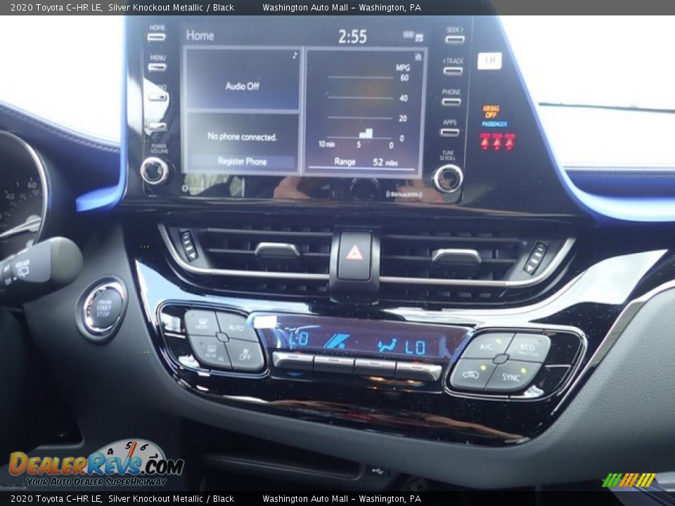 2020 Toyota C-HR LE Silver Knockout Metallic / Black Photo #17