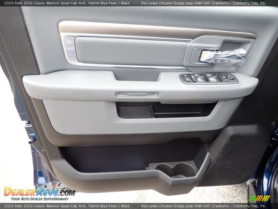 2020 Ram 1500 Classic Warlock Quad Cab 4x4 Patriot Blue Pearl / Black Photo #13