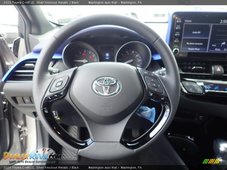 2020 Toyota C-HR LE Silver Knockout Metallic / Black Photo #20