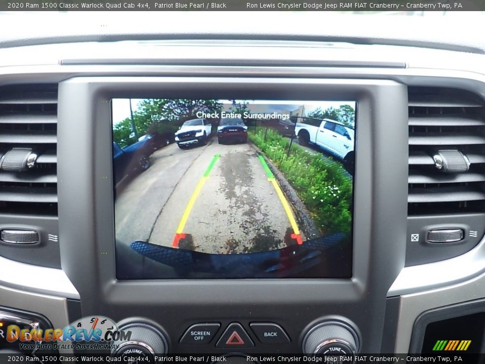 2020 Ram 1500 Classic Warlock Quad Cab 4x4 Patriot Blue Pearl / Black Photo #16