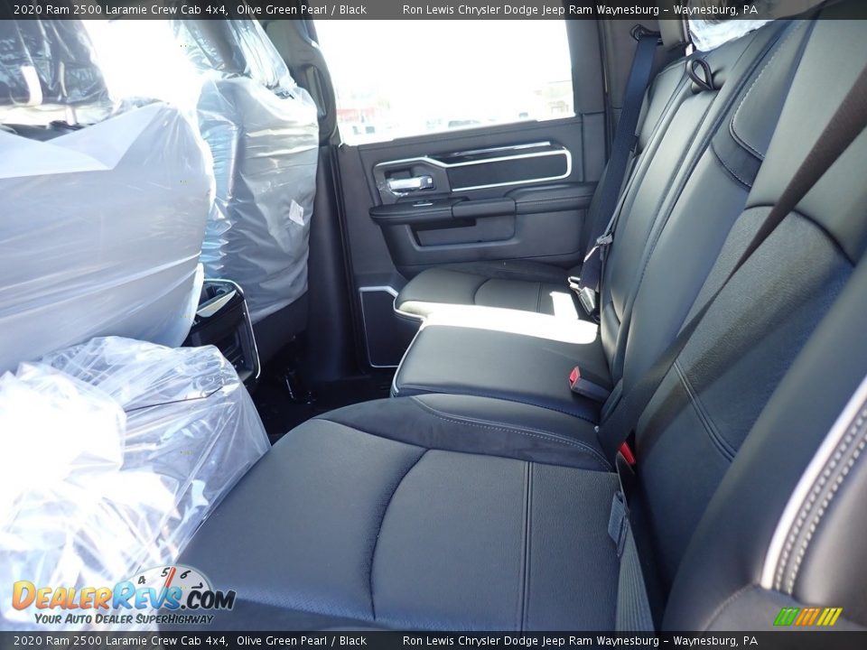 Rear Seat of 2020 Ram 2500 Laramie Crew Cab 4x4 Photo #13