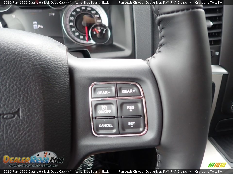2020 Ram 1500 Classic Warlock Quad Cab 4x4 Patriot Blue Pearl / Black Photo #18