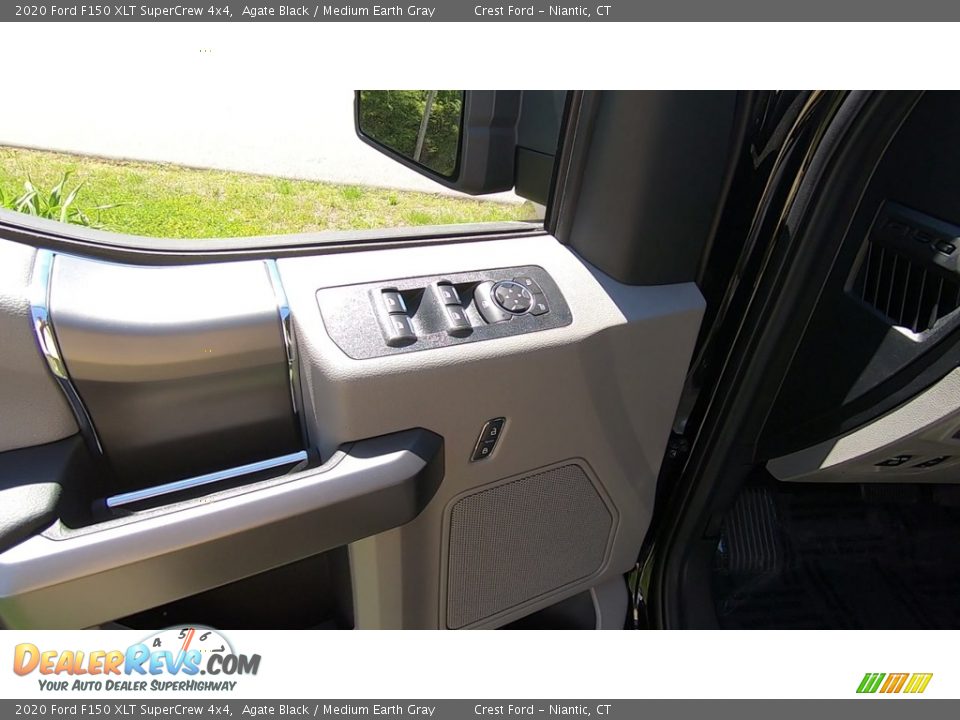 2020 Ford F150 XLT SuperCrew 4x4 Agate Black / Medium Earth Gray Photo #12