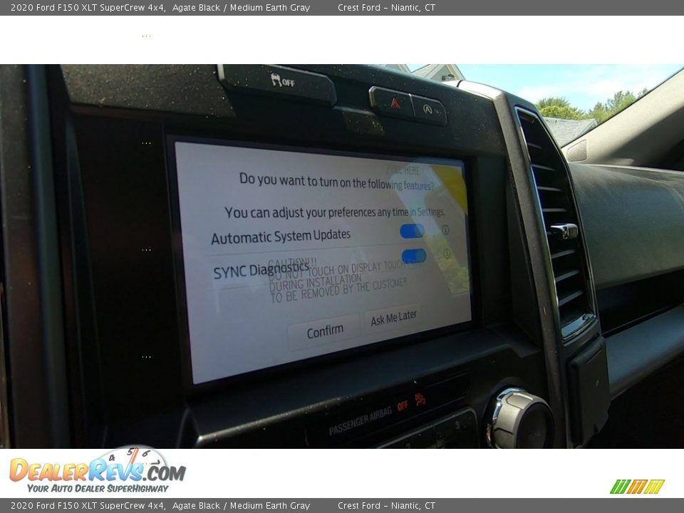 2020 Ford F150 XLT SuperCrew 4x4 Agate Black / Medium Earth Gray Photo #14
