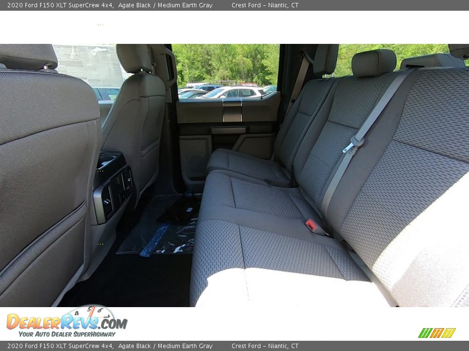 2020 Ford F150 XLT SuperCrew 4x4 Agate Black / Medium Earth Gray Photo #17