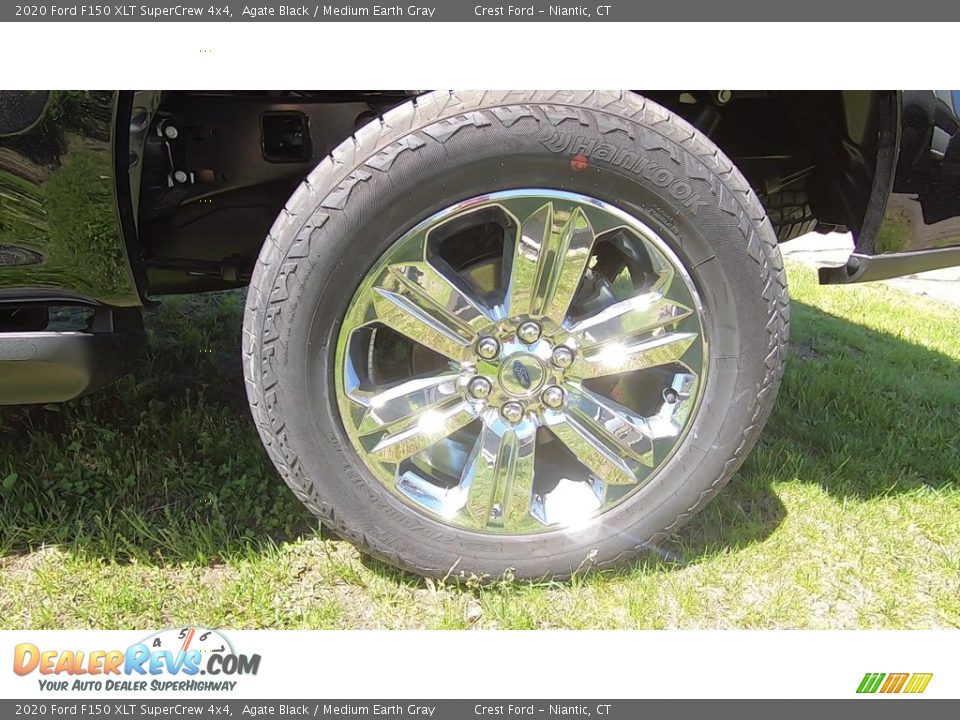 2020 Ford F150 XLT SuperCrew 4x4 Agate Black / Medium Earth Gray Photo #19
