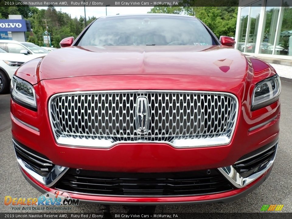 2019 Lincoln Nautilus Reserve AWD Ruby Red / Ebony Photo #9