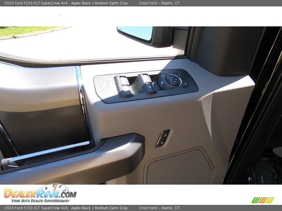 2020 Ford F150 XLT SuperCrew 4x4 Agate Black / Medium Earth Gray Photo #12