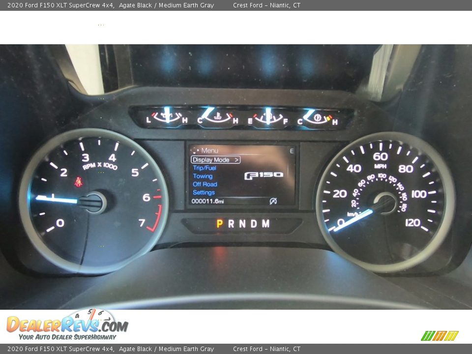 2020 Ford F150 XLT SuperCrew 4x4 Agate Black / Medium Earth Gray Photo #13