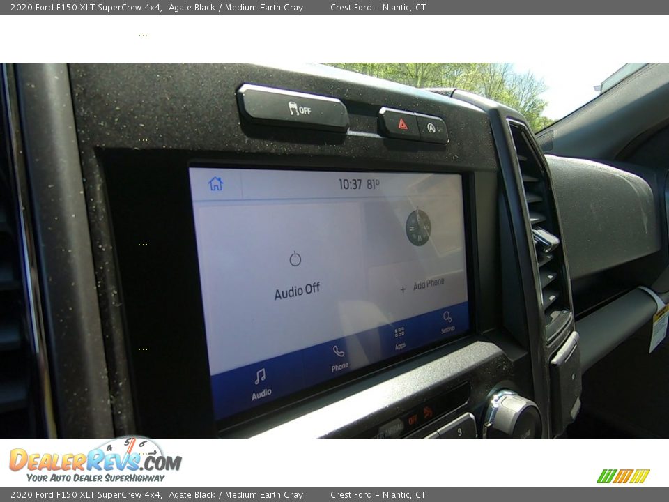 2020 Ford F150 XLT SuperCrew 4x4 Agate Black / Medium Earth Gray Photo #14