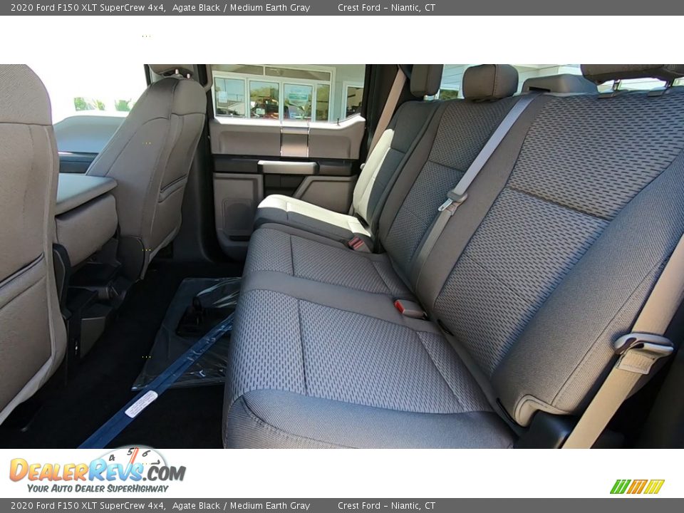 2020 Ford F150 XLT SuperCrew 4x4 Agate Black / Medium Earth Gray Photo #17