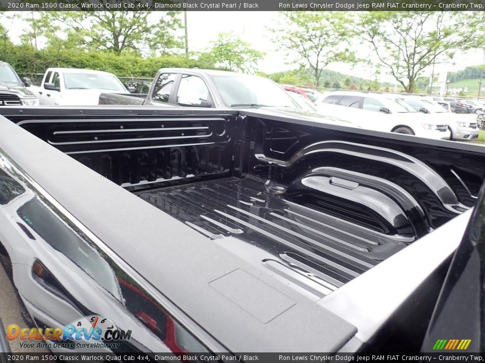 2020 Ram 1500 Classic Warlock Quad Cab 4x4 Diamond Black Crystal Pearl / Black Photo #13
