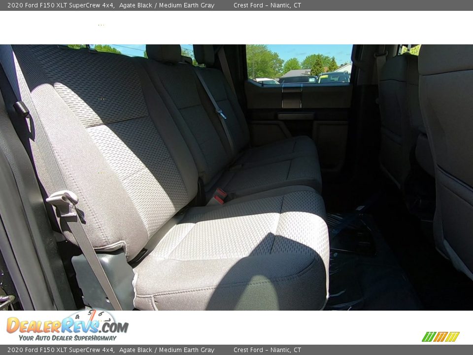 2020 Ford F150 XLT SuperCrew 4x4 Agate Black / Medium Earth Gray Photo #22