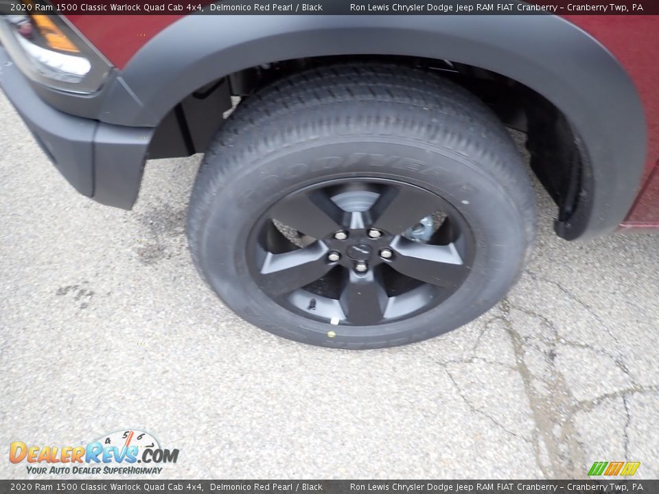2020 Ram 1500 Classic Warlock Quad Cab 4x4 Delmonico Red Pearl / Black Photo #2