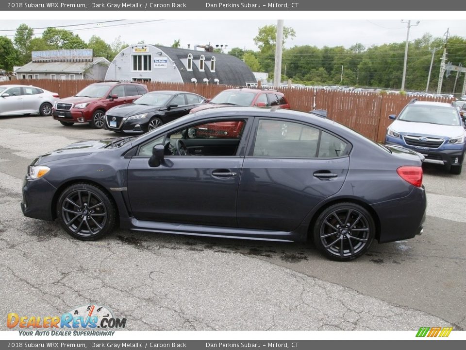 2018 Subaru WRX Premium Dark Gray Metallic / Carbon Black Photo #8