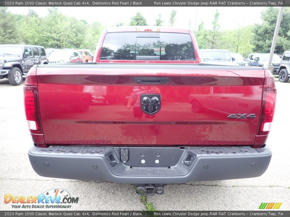 2020 Ram 1500 Classic Warlock Quad Cab 4x4 Delmonico Red Pearl / Black Photo #5
