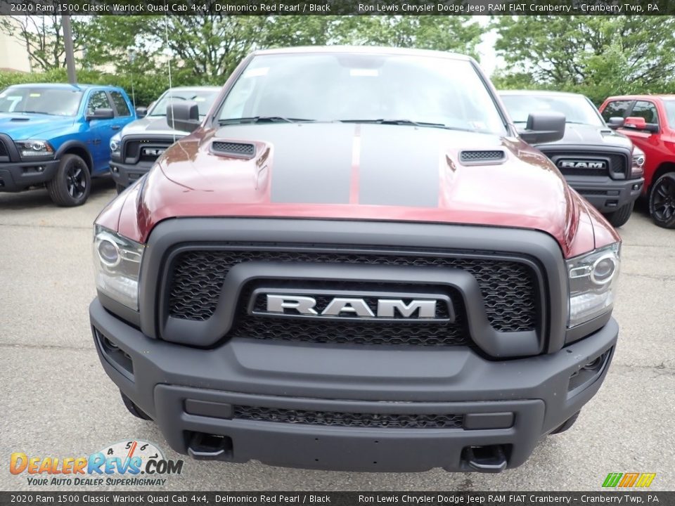 2020 Ram 1500 Classic Warlock Quad Cab 4x4 Delmonico Red Pearl / Black Photo #9