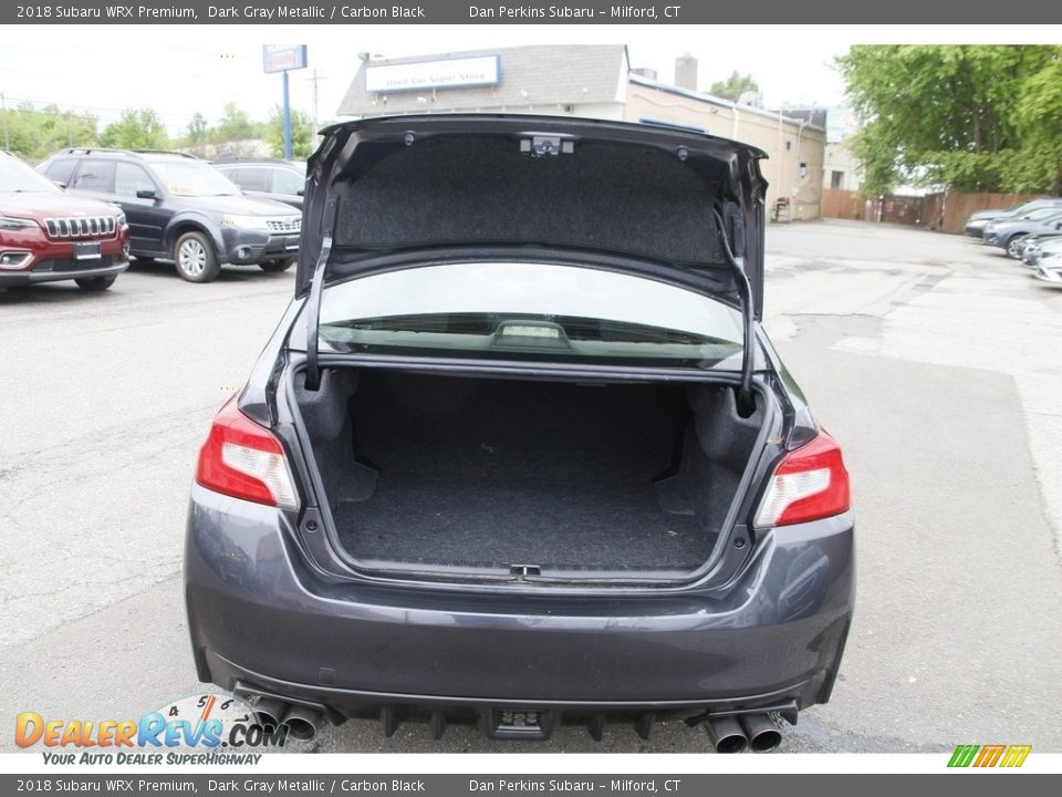 2018 Subaru WRX Premium Dark Gray Metallic / Carbon Black Photo #14