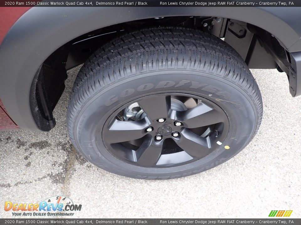 2020 Ram 1500 Classic Warlock Quad Cab 4x4 Delmonico Red Pearl / Black Photo #10