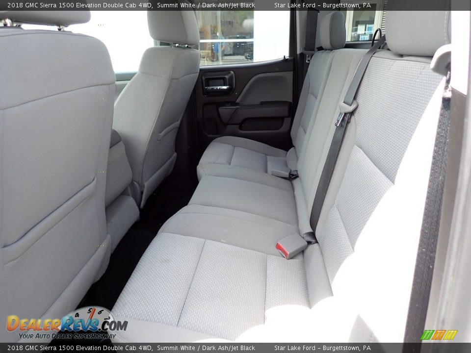 2018 GMC Sierra 1500 Elevation Double Cab 4WD Summit White / Dark Ash/Jet Black Photo #11