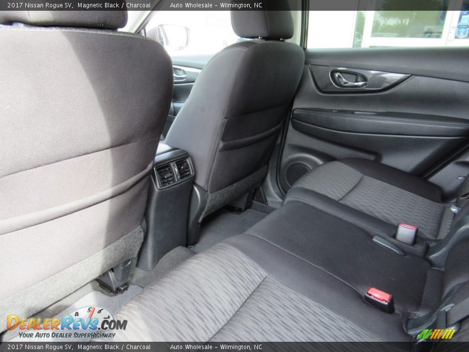 Rear Seat of 2017 Nissan Rogue SV Photo #11