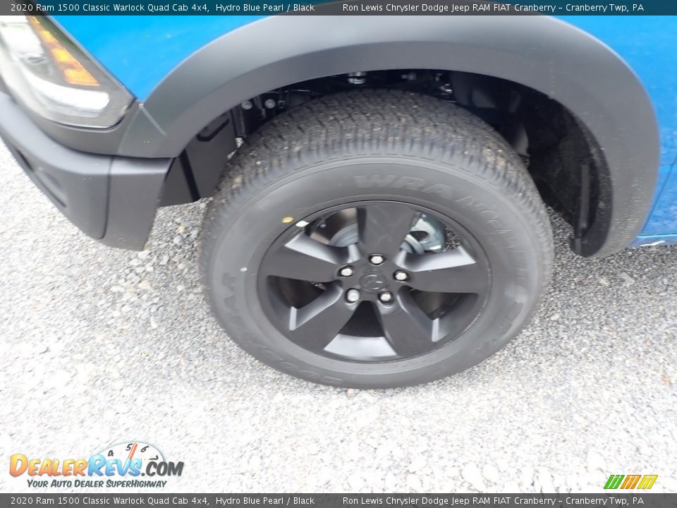 2020 Ram 1500 Classic Warlock Quad Cab 4x4 Hydro Blue Pearl / Black Photo #2