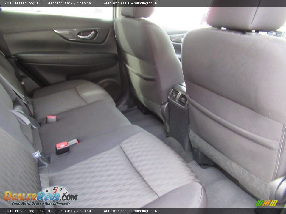 Rear Seat of 2017 Nissan Rogue SV Photo #13