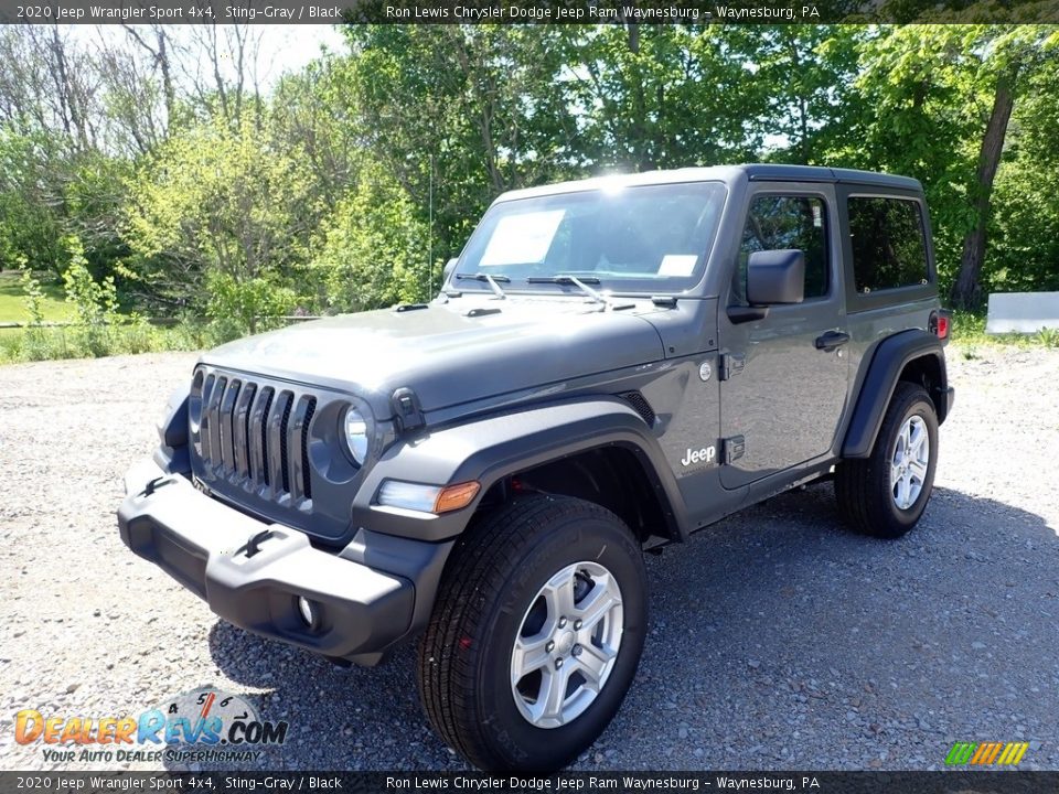 2020 Jeep Wrangler Sport 4x4 Sting-Gray / Black Photo #1