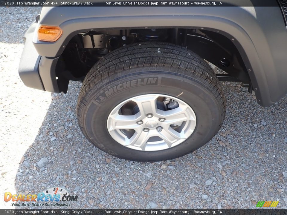 2020 Jeep Wrangler Sport 4x4 Sting-Gray / Black Photo #2