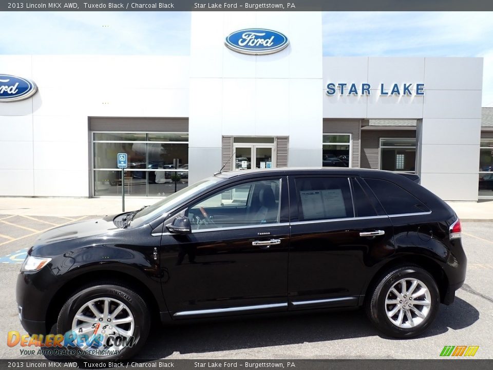 2013 Lincoln MKX AWD Tuxedo Black / Charcoal Black Photo #1